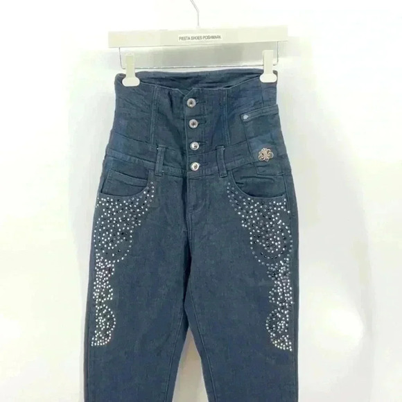 Unique DEREON  HIGH WAISTED SKINNY JEANS - Picture 1 of 6
